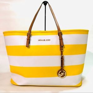 Michael Kors Jet Set Large Saffiano Leather Tote